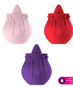 Estimulador clitoriano língua mágica - VERMELHO