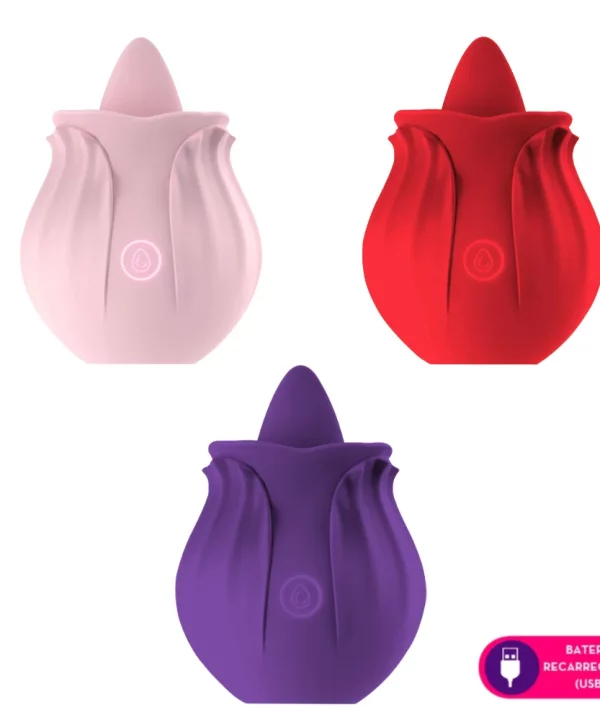 Estimulador clitoriano língua mágica - VERMELHO