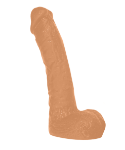 Prótese Peniana com Ventosa - 21cm - BEGE