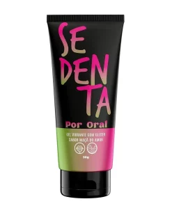 SEDENTA POR ORAL GEL COMESTIVEL ELETRIZANTE GLITTER 50G - MAÇÃ DO AMOR