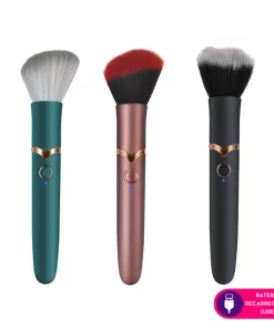 Vibrador em formato de pincel - ROSE GOLDEN
