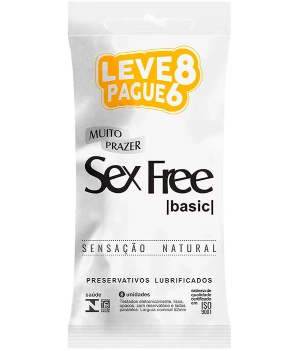 Preservativo Basic Com 6 Unidades