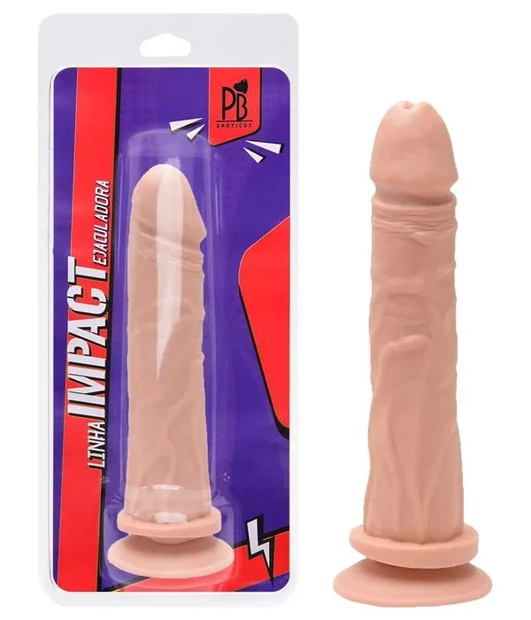 Prótese Ejaculador Silicone 18 X 3,5Cm