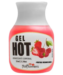 Gel Hot Aromatizante 35Ml - FRUTAS VERMELHAS