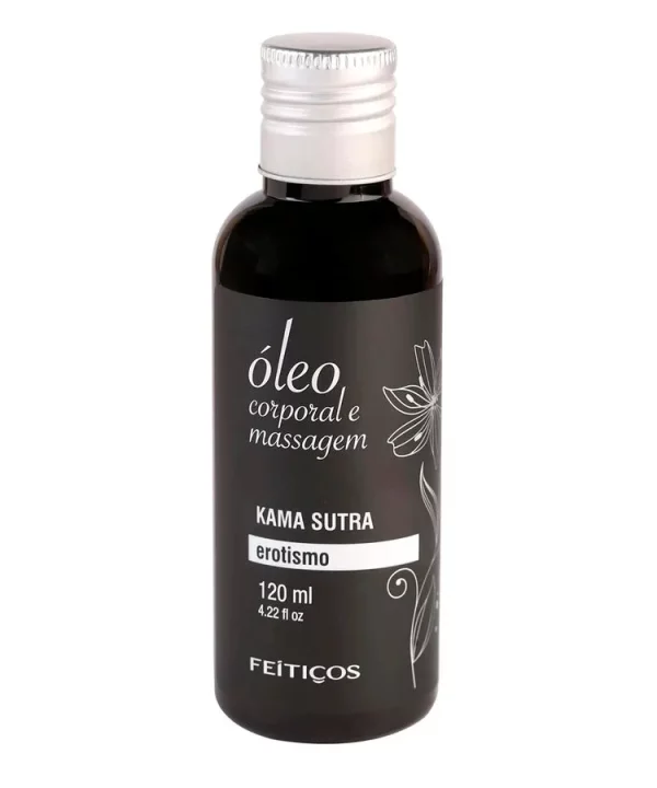 Óleo Corporal e Massagem 120ml Feitiços Aromáticos - KAMA SUTRA