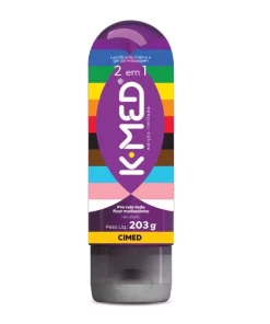 K-MED 2 EM 1 LUBRIFICANTE ÍNTIMO LGBTQIA+ 200G
