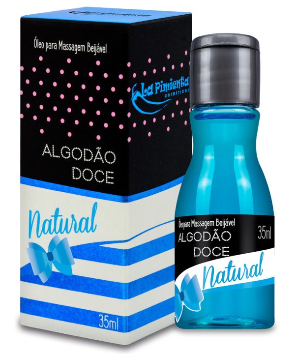 ALGODÃO DOCE ÓLEO PARA MASSAGEM BEIJÁVEL 35ML