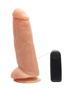 PROTESE COM VIBRO E VENTOSA 17,7 X 4,9CM