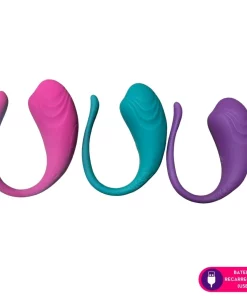 Vibrador  T9 de casal por aplicativo - ROXO