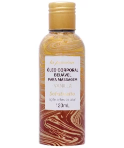 ÓLEO DE MASSAGEM BEIJÁVEL 120ML - VANILLA