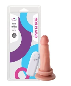 Prótese Vibrador Externo Ventosa 13,5 X 3,5Cm