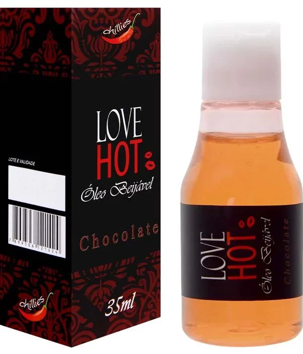 Love Hot Óleo Beijável Aromático 35Ml - CHOCOLATE