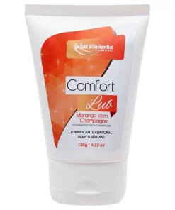Lubrificante Comfort Lub Beijável 120G - MORANGO COM CHAMPANHE