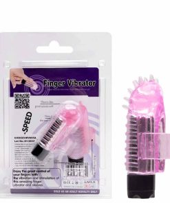 Dedeira Vibratória Com Saliências Finger Vibrator