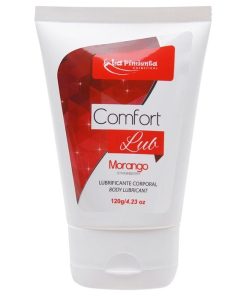 Lubrificante Comfort Lub Beijável 120G - MORANGO