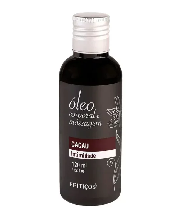 Óleo Corporal e Massagem 120ml Feitiços Aromáticos - CACAU
