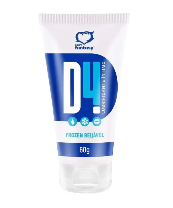 D4 GEL LUBRIFICANTE FUNCIONAL BEIJÁVEL ICE 60G