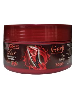 Lubes Fist 300G Aromático Lubrificante Corporal Extra Deslizante - MORANGO