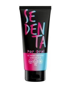 SEDENTA POR ORAL GEL COMESTIVEL ELETRIZANTE GLITTER 50G - CEREJA ICE