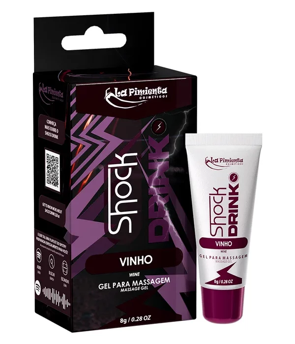 Shock Drink Excitante 08G - VINHO