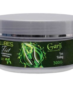 Lubes Fist 300G Aromático Lubrificante Corporal Extra Deslizante - MENTA