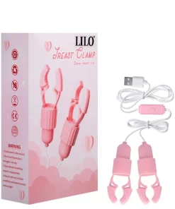 Prendedores Mamilos Cápsula Vibro Usb
