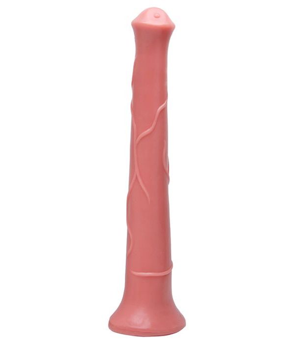 Cavalo Pênis De Borracha Maciça 40 X 6Cm