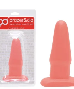 Plug Anal De Borracha Maciça 13 X 4,3Cm