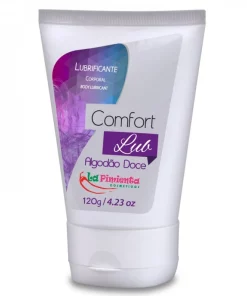 Lubrificante Comfort Lub Beijável 120G - ALGODAO DOCE