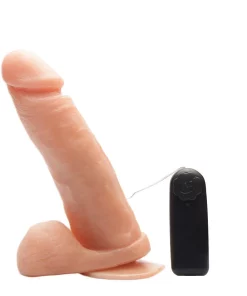 PROTESE COM VIBRO 20 X 4,1CM - BEGE