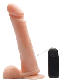 PROTESE COM VIBRO 24 X 4CM