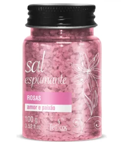 SAL DE BANHO ESPUMANTE 100G - ROSAS