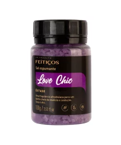 SAL DE BANHO ESPUMANTE LOVE CHIC ÊXTASE 100G