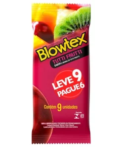 Preservativo Sabor Tutti Frutti 06 Unidades