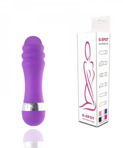 VIBRADOR MULTIVELOCIDADE COM ANÉIS - ROXO