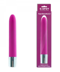 Vibrador Personal Com 10 Vibrações Aveludado 17,5 X 2,8cm - MAGENTA