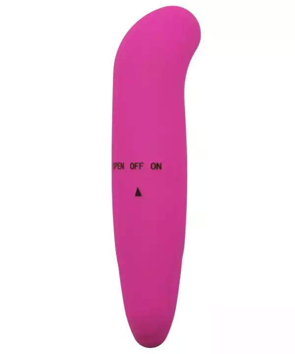 VIBRADOR PONTO G ABS AVELUDADO - PINK
