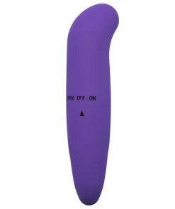 VIBRADOR PONTO G ABS AVELUDADO - ROXO