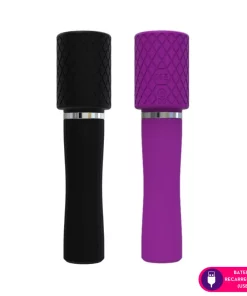 Vibrador massageador em formato de granada - roxo
