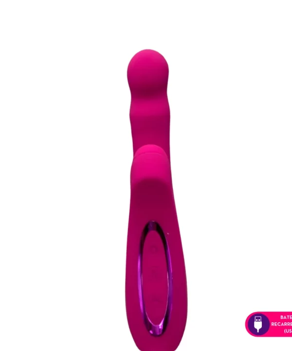 Vibrador Estimulador 3 em 1 com aquecimento