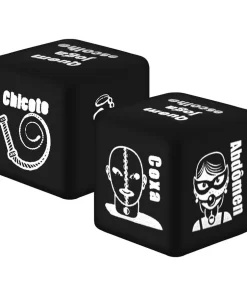 Dado Sado com Posições e Tarefas Diversão ao Cubo