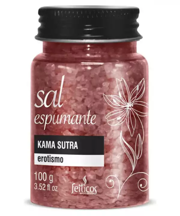 SAL DE BANHO ESPUMANTE 100G - KAMA SUTHRA