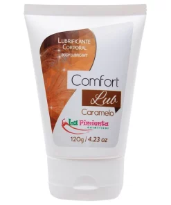 Lubrificante Comfort Lub Beijável 120G - CARAMELO
