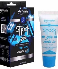 Shock Gin Vibrador Líquido 8G - MENTA ICE