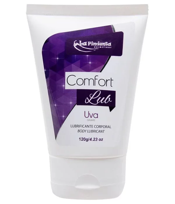 Lubrificante Comfort Lub Beijável 120G - UVA