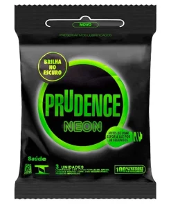 Preservativo Neon Com 3 Unidades