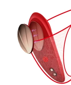 Vibrador por Aplicativo com Imã Vermelho