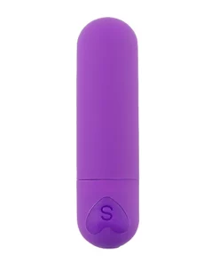 Cápsula vibratória metalizada - ROXO FOSCO