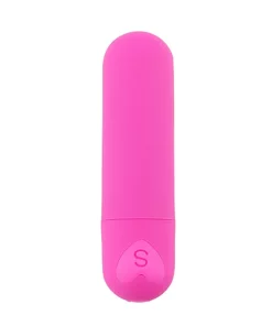 Cápsula vibratória metalizada - PINK FOSCO