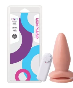 Plug Anal Vibro Externo 14 X 5,4Cm